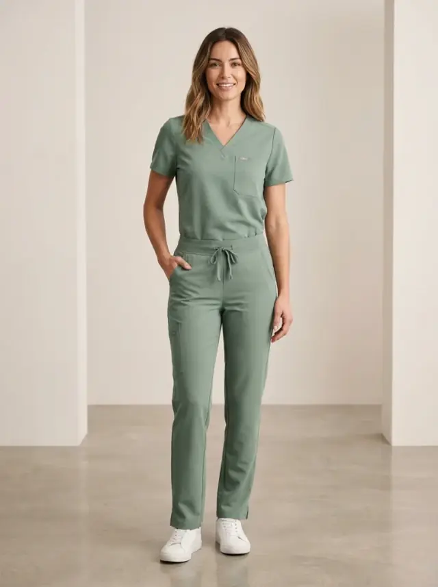 Uniformes y scrubs, look 3